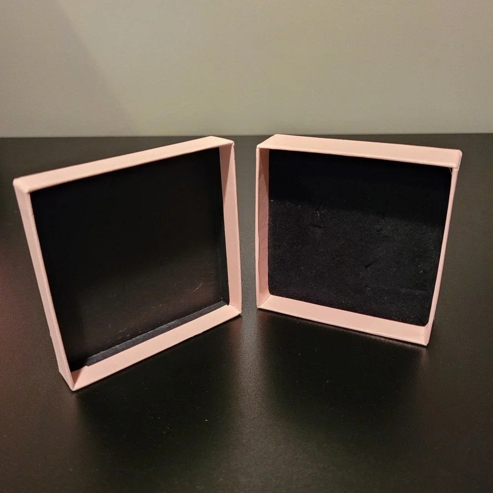Inga Italy Small Jewelry Gift Box, Pink Gold